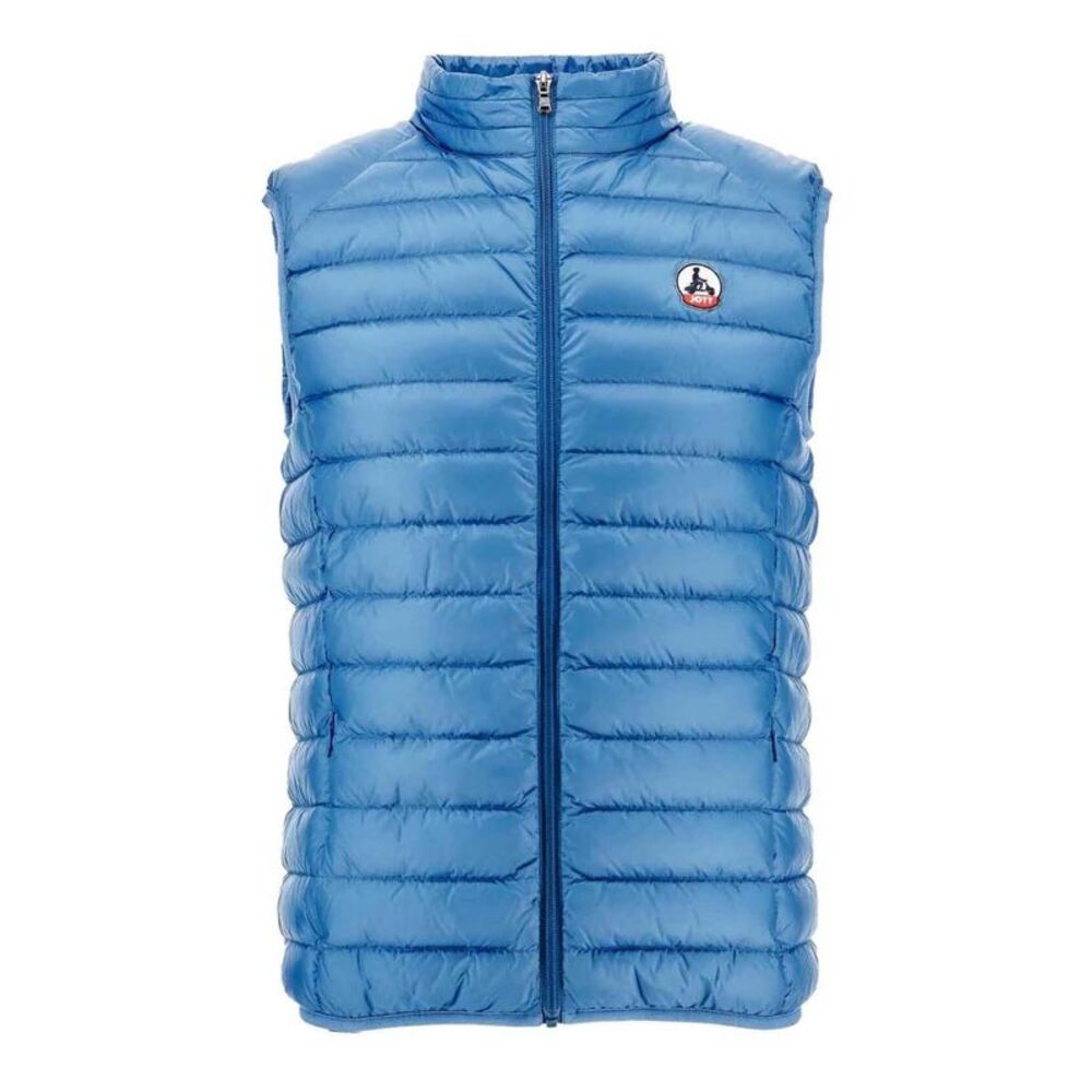 Jott Mens Tom Puffer Down Vest / Denim